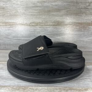 KURU Women’s Moment Black Slide Sandals Size 9